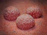 Truffes aux biscuits rose de Reims et Kirsch