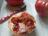 Clafoutis de tomates cerise