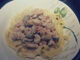 Tagliatelles aux fruits de mer