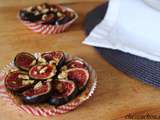 Tartelettes aux figues et éclats de noix