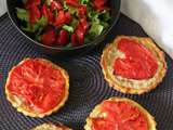 Tartelettes thon tomate à la moutarde