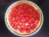 Tarte aux fraises gariguettes