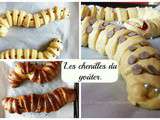 Chenilles briochées du goûter