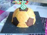 Ballon de foot au chocolat