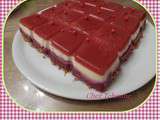 Bavarois fruits rouges / chocolat blanc Thermomix