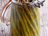 Asperges vertes en pickles