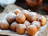 Beignets à la ricotta, sauce Mogador