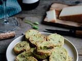 Biscuits à l'ail des ours et aux noix