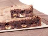 Brownies Nutella, noisettes