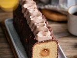 Cake aux amandes, caramel au beurre salé