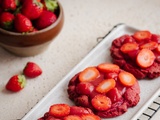 Cookies aux fraises (façon Cédric Grolet)