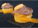 Cupcakes orange et chocolat