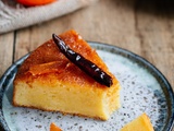 Gâteau collant à l'orange, vodka et piment