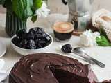 Gâteau moelleux au chocolat et aux pruneaux d'Agen