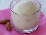 Glace au lait d'amandes