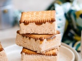 Ice cream sandwich au café et caramel au beurre salé, sans sorbetière