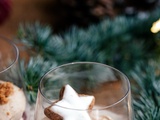 Mousses de spéculoos et fruits rouges pour Noël; Recette très facile