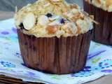 Muffins myrtilles et amandes