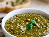 Pesto de pistache