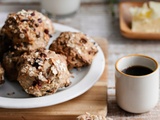 Petits pains muesli sans pétrissage pour le petit déjeuner