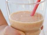 Smoothie abricot et lait d'amande