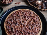 Tarte aux noix de pécan et à l'érable