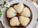 Tarte choco poires