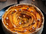 Tarte spirale à la butternut