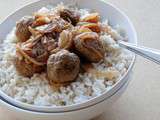 Dawood Basha - Lebanese meatballs in tomato sauce