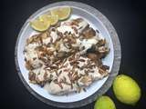 Fish fillets in tahini sauce