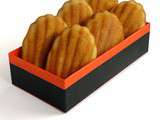 Madeleines with pine tree honey