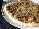 Manakish - Lebanese zaatar bread