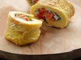 Omelette roulade