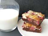 Raspberry cheesecake brownies