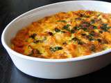 Squash and sweet potato gratin