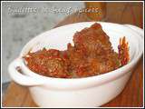 Boulettes de boeuf épicées au ras el hanout