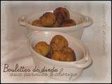 Boulettes de dinde aux carottes & chorizo