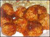 Boulettes de poulet & surimi au basilic