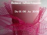 Concours boisson rafraichissante