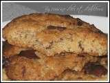 Cookies choc'amandes