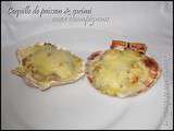 Coquilles farcies au surimi& poisson