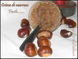 Crème de marrons