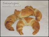 Croissants express....Amandes & chocolat