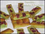 Financiers aux pistaches & framboises