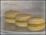 Macaron au lemon curd