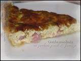 Quiche à la Moulinée de Jambon et de Fromage, au Persil