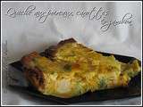 Quiche poireaux, carottes et jambon