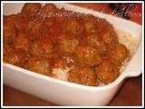 Riz aux boulettes