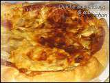 Tarte aux endives & reblochon