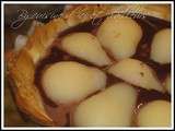 Tarte aux poires & chocolat au lait